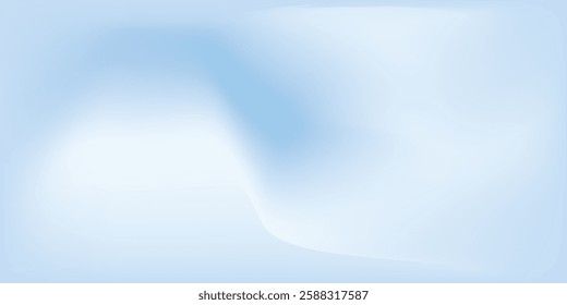 Blue studio room. Limbo light background. Abstract 3d backdrop for product presentation. Minimal wall scene. Showcase