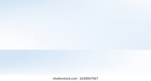 Blue studio room. Limbo light background. Abstract 3d backdrop for product presentation design abstract