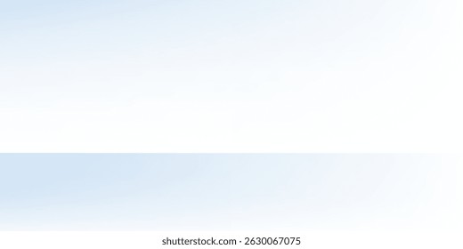 Blue studio room. Limbo light background. Abstract 3d backdrop for product presentation design