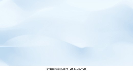 Blaues Studiozimmer. Heller Limbo-Hintergrund. Abstrakte 3D-Kulisse einfach modern einfach schön 