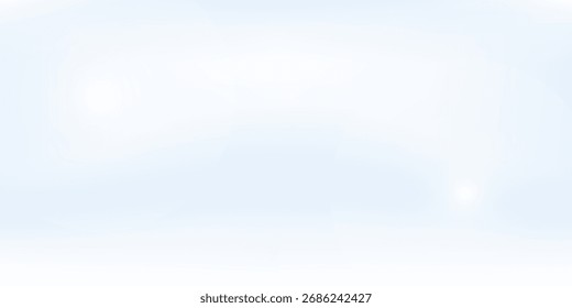 Habitación de estudio azul. Limbo de fondo claro. Moderno simple
