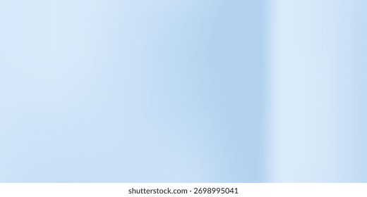 Quarto de estúdio azul. Fundo de luz limbo. Fundo 3d abstrato para a apresentação do produto moderno