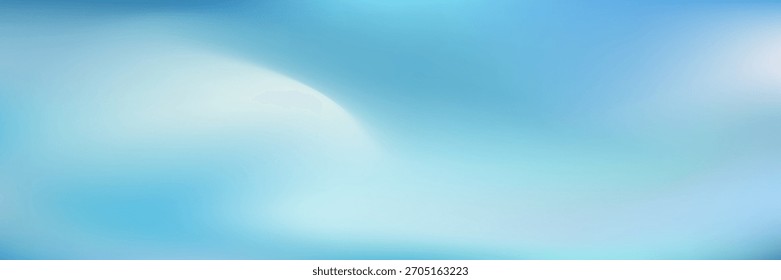 Blaues Studiozimmer. Heller Limbo-Hintergrund. Abstrakter 3D-Hintergrund für Produktpräsentation. Minimale Wandszene. Schaukasten, Promotion-Anzeige. EPS10