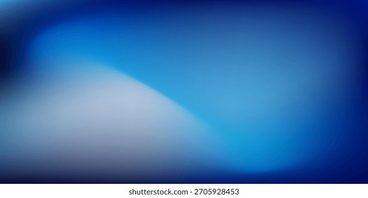 Blaues Studiozimmer. Heller Limbo-Hintergrund. Abstrakter 3D-Hintergrund für Produktpräsentation. Minimale Wandszene. Showcase, Promotion-Display