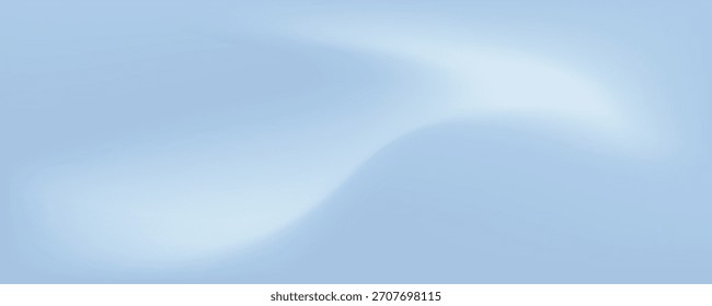 Quarto de estúdio azul. Fundo de luz limbo. Fundo 3d abstrato para a apresentação do produto.