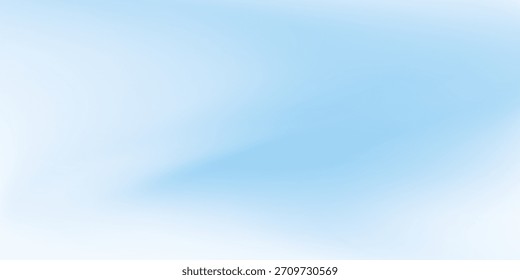 Habitación de estudio azul. Limbo de fondo claro. Abstractas telón de fondo 3D para la presentación del producto. Escena de pared mínima. Escaparate, exhibición de la promoción

