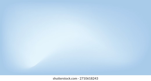 Habitación de estudio azul. Limbo de fondo claro. Abstractas telón de fondo 3D para la presentación del producto. Escena de pared mínima. Escaparate, exhibición de la promoción