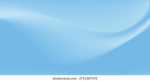 Blaues Studiozimmer. Heller Limbo-Hintergrund. Abstrakter 3D-Hintergrund für Produktpräsentation. Minimale Wandszene. Showcase, Promotion-Display