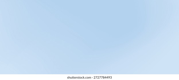 Blue studio room. Limbo light background. Abstract 3d backdrop for product presentation. Minimal wall scene. Showcase, promotion display.