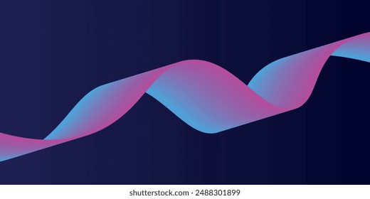 Blue studio room, podium background. 