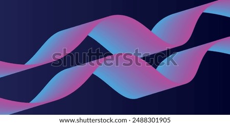 Blue studio room, podium background. 