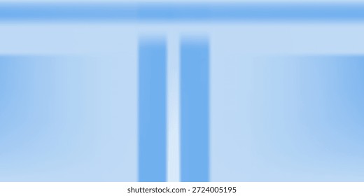 Espaço de estúdio azul. Fundo de luz limbo. Fundo 3D abstrato para apresentação do produto. Vista minimalista de parede.


