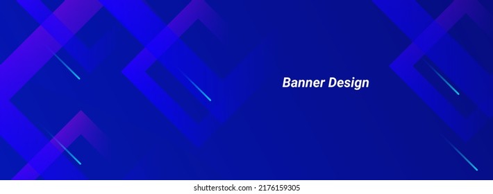 Blue stylish abstract overlap lines background vector