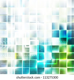 Blue stylish fantasy background