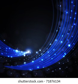 Blue stylish fantasy background