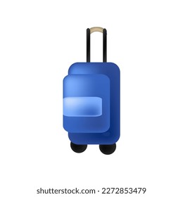 icono de la maleta azul Ramadán y Eid Islámico