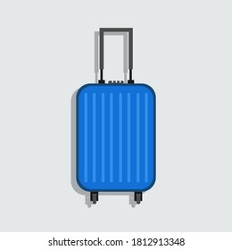 the blue suitcase icon serves to carry items such as clothes for long trips