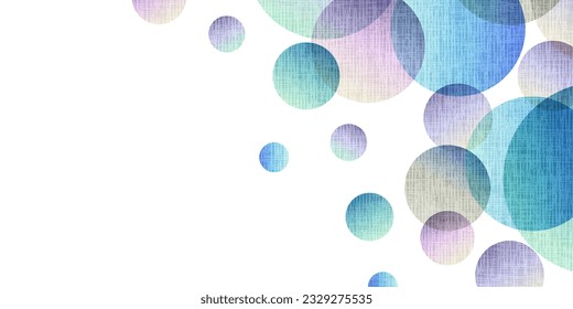 Blue Summer Japanese Pattern Background