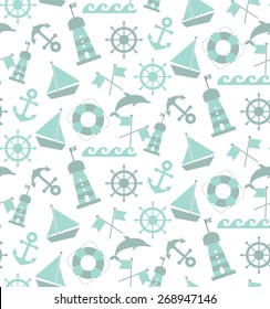 blue summer seamless pattern, Endless texture can be used for wallpaper, pattern fills, web page background,surface textures.