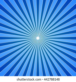 Blue sun ray