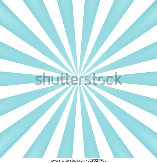 Blue sun rays background -\
Vector