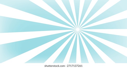 Blue sun rays background,Vector.eps 10.