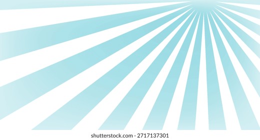 Blaue Sonnenstrahlen Hintergrund, Vektor, eps 10.