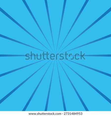 Blue sunbeam spark background illustration art