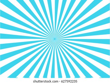 A blue sunburst for multiple design uses.