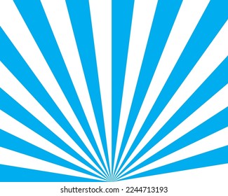 blue Sunburst Pattern Background. Rays. Sunburst background. Vector illustration. blue radial background.