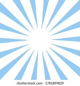blue Sunburst Pattern. Sunburst background. sunburst retro. vintage sunburst . Vector illustration