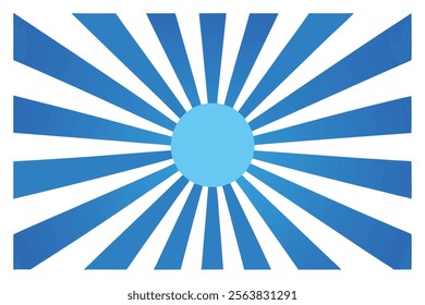 Blue Sunburst Pattern Shape - Vibrant Sunburst Background Design.This vibrant sunburst background brings depth and a modern touch to your work, making it an excellent choice for websites, banners.