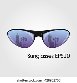 Blue sunglasses for men