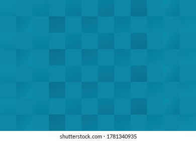 Blue Swimming Pool Mosaic Tile Abstract Texture Pattern Background. Vector