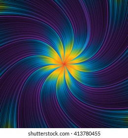 Blue Swirl