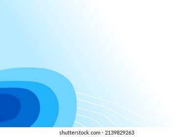 Blue swirl background vector. Abstract wallpaper decoration.