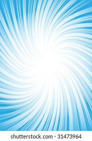 Blue swirl vector background