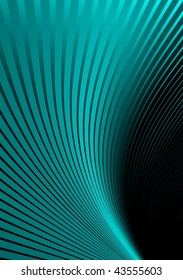Blue swirled stripes