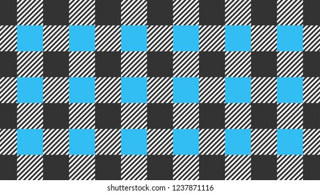 Blue tablecloth gingham checkered background.Texture for :plaid, tablecloths, clothes, shirts, dresses, paper, bedding, blankets.eps-10 Vector Illustration