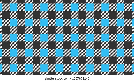Blue tablecloth gingham checkered background.Texture for :plaid, tablecloths, clothes, shirts, dresses, paper, bedding, blankets.eps-10 Vector Illustration