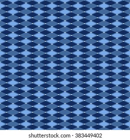 Blue tablecloth. Seamless Pattern