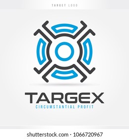 Blue Target Logo 