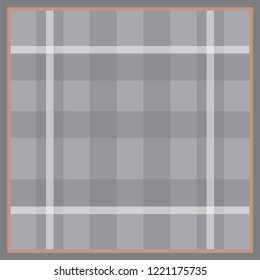 blue tartan pattern for scarf