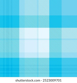 Padrão de Tartan azul sem emenda. Padrão de xadrez doce para impressão de camisas, roupas, vestidos, toalhas de mesa, cobertores, cama, papel, colcha, tecido e outros produtos têxteis.