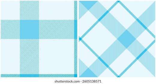 Blue Tartan Pattern Seamless. Sweet Checker Pattern for Shirt Printing,clothes, Dresses, Tablecloths, Blankets, Bedding, Paper,quilt,fabric and Other Textile Products.