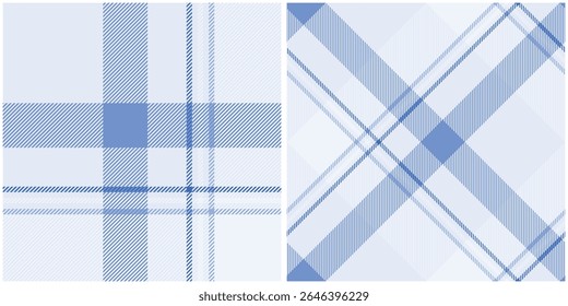 Blue Tartan Pattern Seamless. Sweet Checker Pattern for Shirt Printing,clothes, Dresses, Tablecloths, Blankets, Bedding, Paper,quilt,fabric and Other Textile Products.