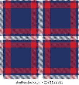 Blue tartan plaid scottish, Pattern, Vector illustration