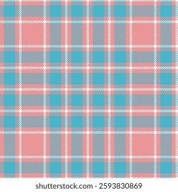 Blue tartan plaid scottish, Pattern, Vector illustration
