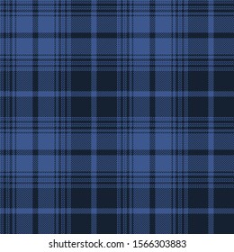 Blue tartan plaid Scottish seamless pattern.Texture from plaid, tablecloths, clothes, shirts, dresses, paper, bedding, blankets and other textile products.