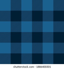 Blue tartan seamless pattern vector